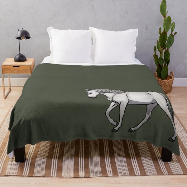 Item preview, Flea Bitten Grey Tennessee Walking Horse designed and sold by Old Water Cryptid .