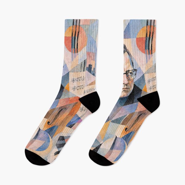 Item preview, Dmitri Shostakovich Painting – Soviet Composer and Pianist designed and sold by GalleryKauffeld.