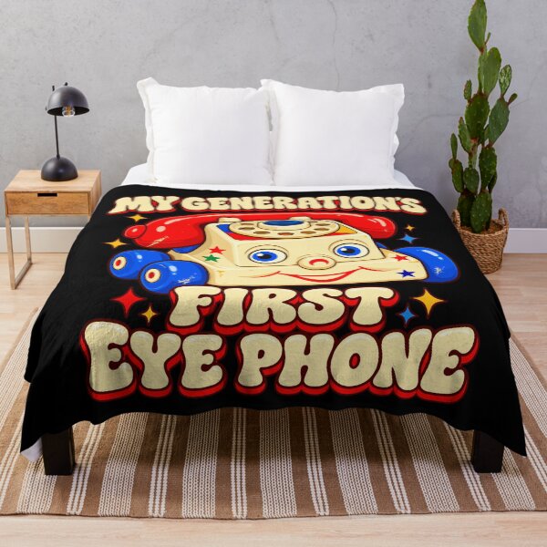 Item preview, My Generation's First Eye Phone Funny Quotes designed and sold by mareix.