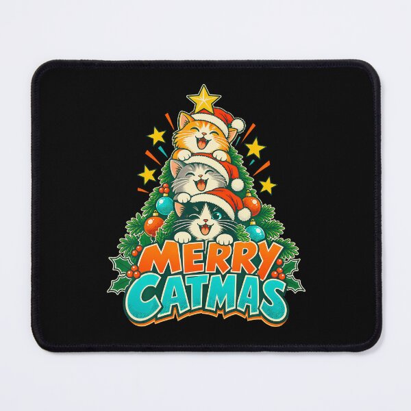 Item preview, Merry Catmas Christmas Kitties designed and sold by Hawel-3lih.