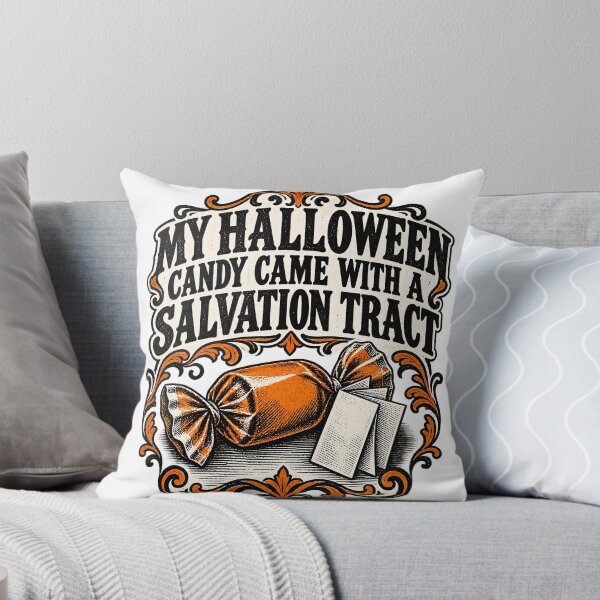 Item preview, My Halloween Candy Came With A Salvation Tract Funny Exvangelical Halloween Shirt designed and sold by GloryandFame.