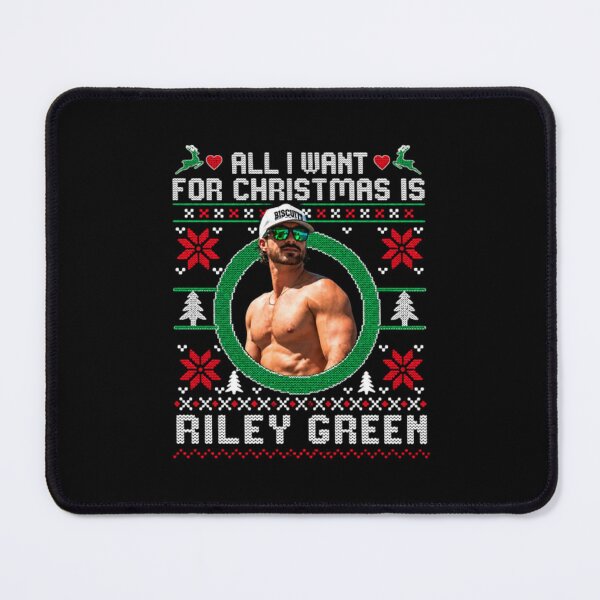Item preview, Riley Green Christmas, All I Want for Christmas, Country Music Holiday designed and sold by Kala4tCarlee.