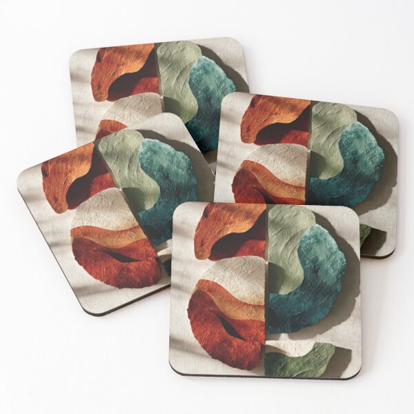 Item preview, Organic Abstract Sculptural Art – Terracotta, Sage Green & Teal designed and sold by GSizzle1.