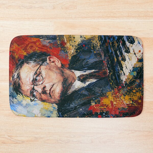 Item preview, Dmitri Shostakovich Painting – Russian Composer Portrait designed and sold by GalleryKauffeld.