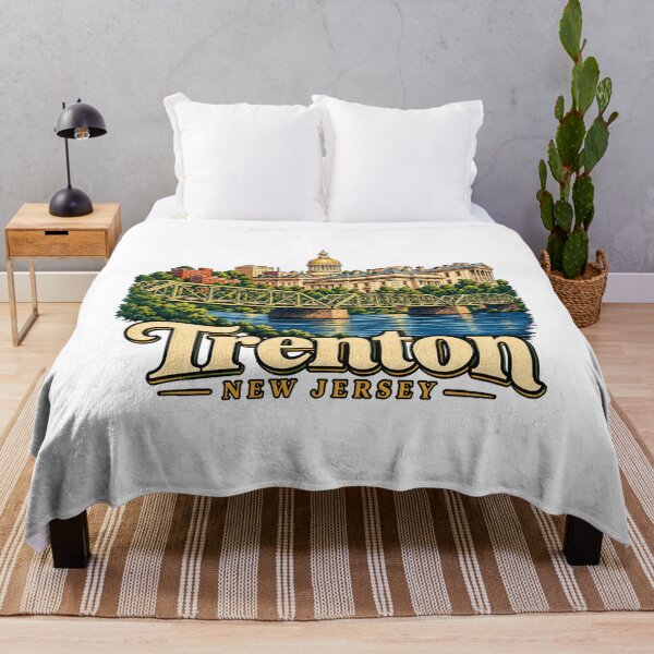 Item preview, Vintage Trenton New Jersey Travel Souvenir Landmark Gift designed and sold by MichaeIRellov.