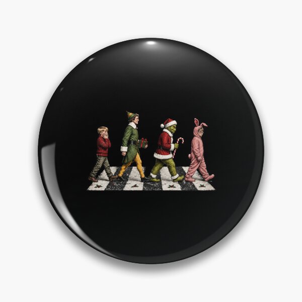 Item preview, Vintage Christmas Movie Characters Abbey Road Retro Holiday Xmas Movie designed and sold by OrionVanguard.