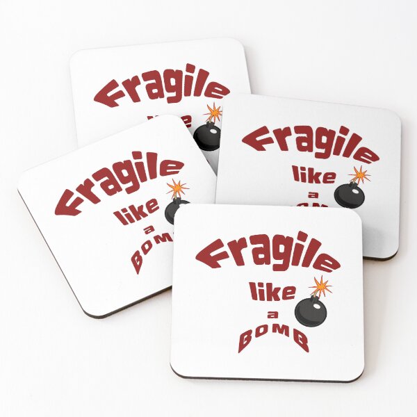 Item preview, Fragile Like A Bomb designed and sold by ZenithDrip.