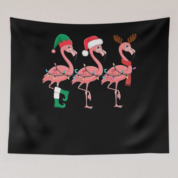 Item preview, Christmas Flamingos Holiday Lights designed and sold by Hawel-3lih.