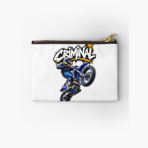 Item preview, CRIMINAL MOTOCROSS WHEELIE designed and sold by MonoStyle.