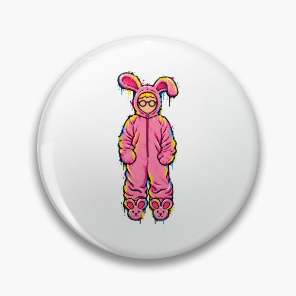 Item preview, 90s Christmas Movie, Ralphie Pink Bunny Suit Sweatshirt  Ugly Christmas Sweater designed and sold by OrionVanguard.