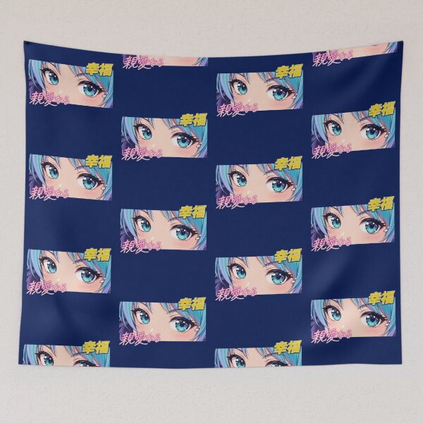 Item preview, Sparkling Anime Blue Eyes Close Up designed and sold by melissaburns.
