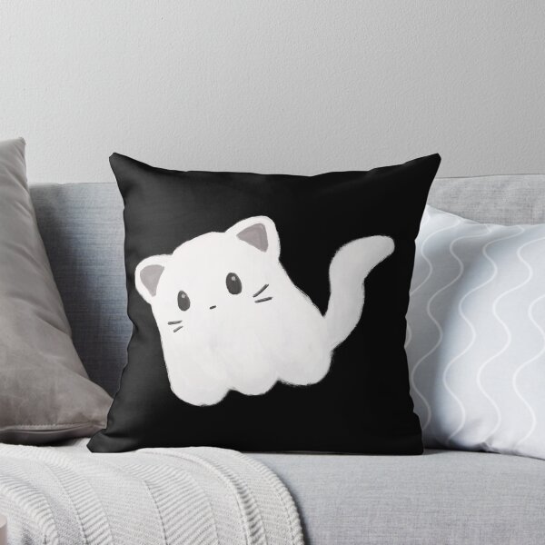 Item preview, Cute Ghost Kitty Cat designed and sold by Roo Nelo Art.