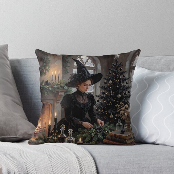 Item preview, Gothic Witch Christmas Aesthetic – Dark Academia Holiday Magic designed and sold by cr6zym1nd.