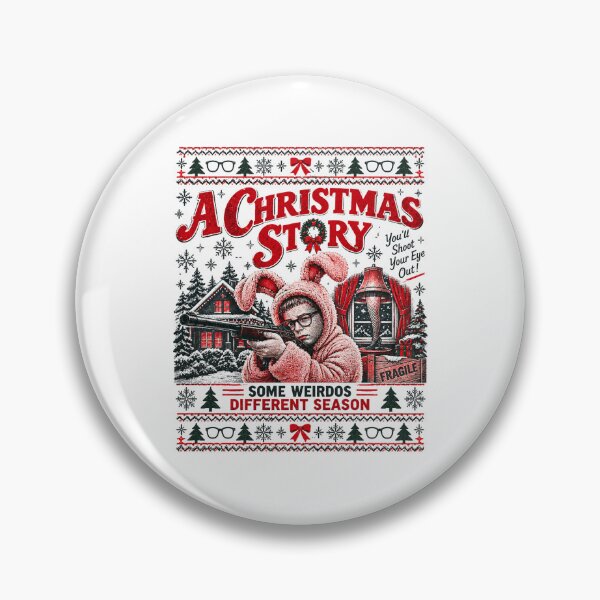 Item preview, A Christmas Story, Ralphie Pink Bunny Suit Sweatshirt, Ugly Christmas Sweater designed and sold by OrionVanguard.