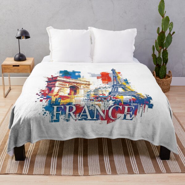Item preview, Paris France Eiffel Tower and Arc de Triomphe designed and sold by EdwinkOne.