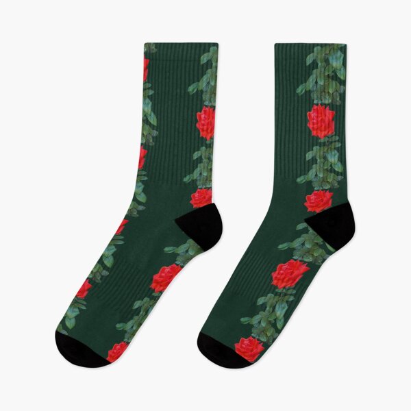 Item preview, Vibrant Red Rose Stem - Isolated Long Stem Botanical Cutout designed and sold by BalkanBloomArt.