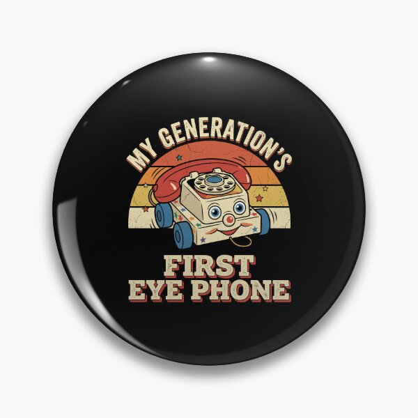 Item preview, My Generation's First Eye Phone Funny designed and sold by Designart68.