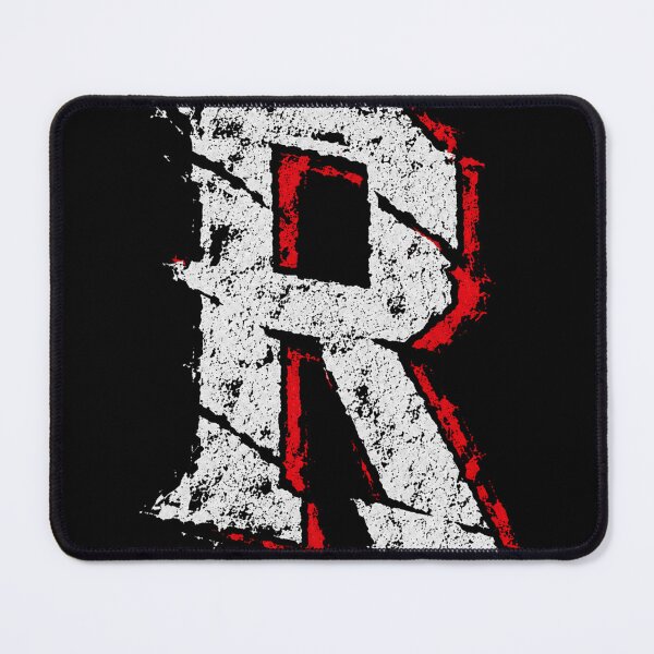 Item preview, DISTRESSED RED WHITE LETTER R designed and sold by MonoStyle.