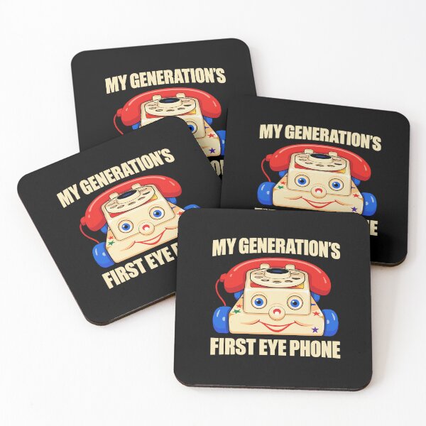 Item preview, My Generation's First Eye Phone Funny designed and sold by Designart68.