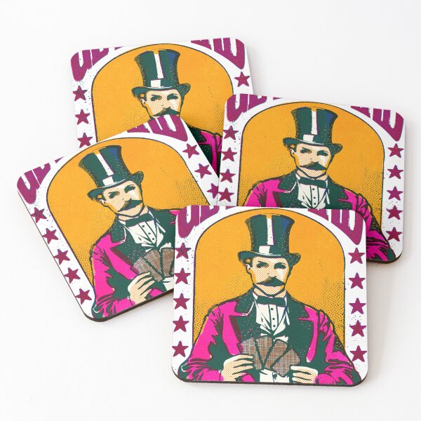Item preview, Get a Card Vintage Magician in Burgundy designed and sold by Fani*.