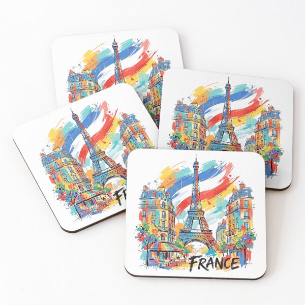 Item preview, Paris Watercolor: Eiffel Tower and French Streets designed and sold by EdwinkOne.