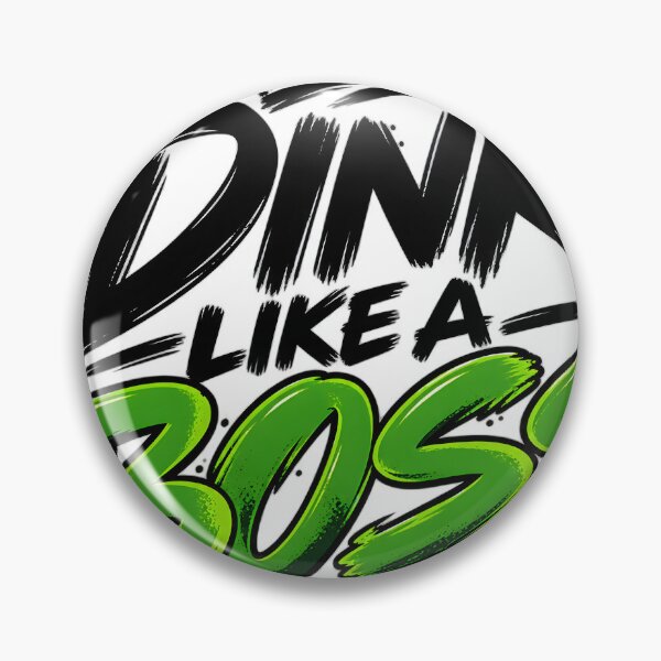 Item preview, Dink Like a Boss Bold Pickleball designed and sold by JAZZY-DESIGN.