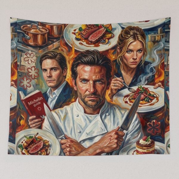 Item preview, Burnt Culinary Drama Fine Art Tribute designed and sold by Art's Diner.