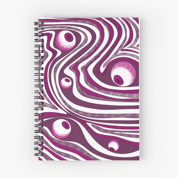 Item preview, Eyes and waves -Pink- designed and sold by Houst-cn.