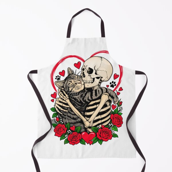 Item preview, Skeleton and Cat’s Sweet Love designed and sold by teesterra.