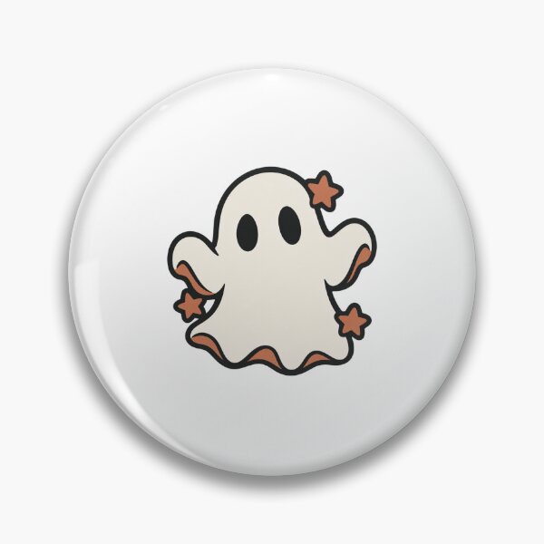 Item preview, Cute Halloween Ghost with Orange Stars | Kawaii Spooky Phone Case designed and sold by Greemo03.