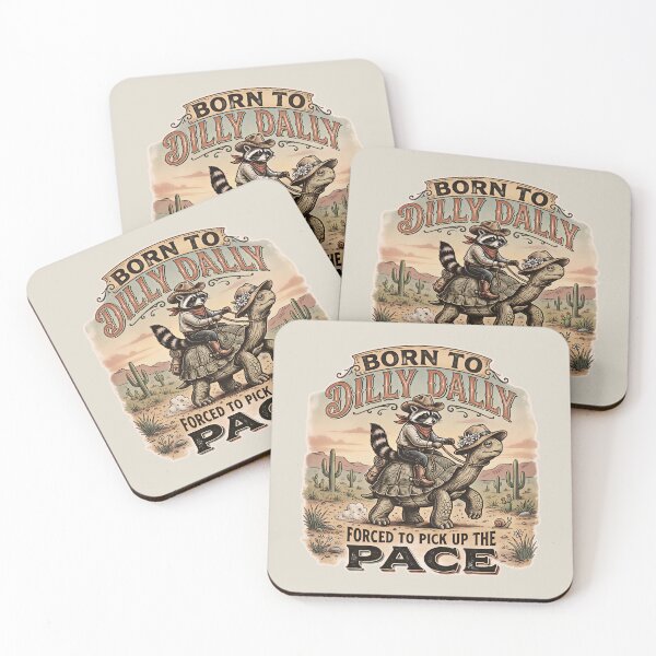 Item preview,  Born To Dilly Dally Forced To Pick Up The Pace Funny Humor Art designed and sold by gear-posters.