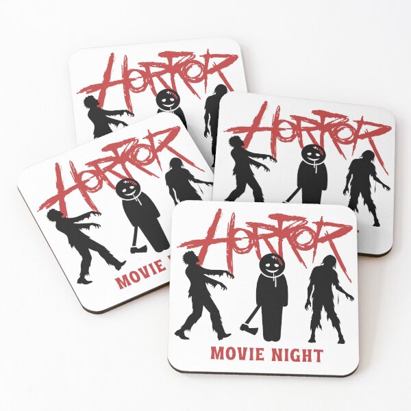 Item preview, Horror Movie Night Zombie Silhouette – Funny Halloween Scary Movie Lover Design designed and sold by BoldPowStudio.