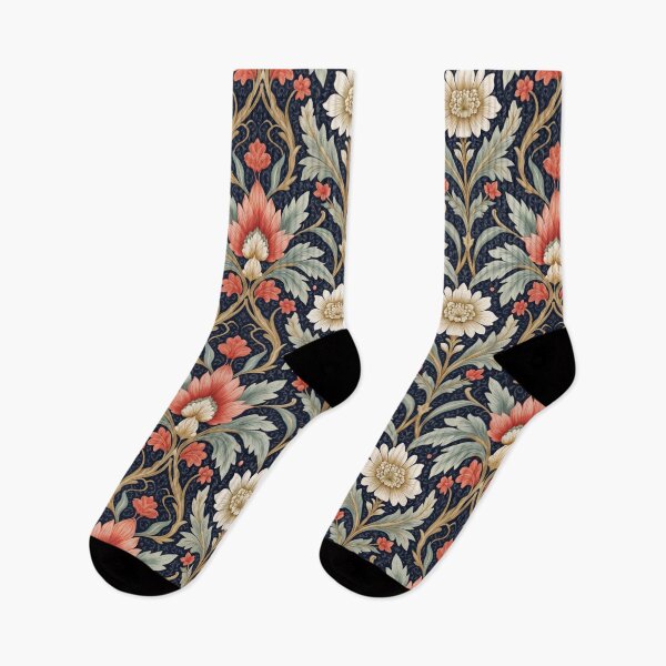 Item preview, Vintage Floral Damask Pattern in Art Nouveau Style designed and sold by Mike Kiev art.