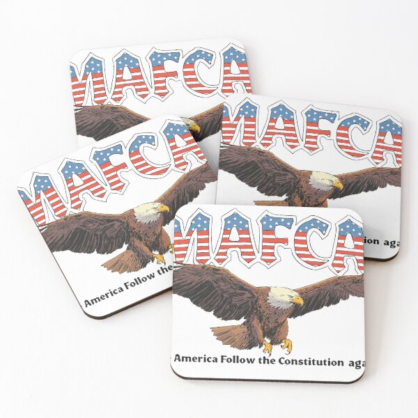 Item preview, Patriotic MAFCA Make America Follow the Constitution Again designed and sold by aComicWizard.