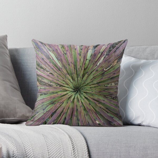 Dancing around in Hercules' club Throw Pillow