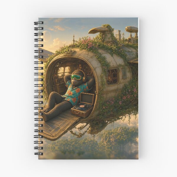 Item preview, Above the Clouds | DJ Seldon Solar Airship designed and sold by KGOart.