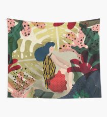 Relaxed In Jungle Wall Tapestry