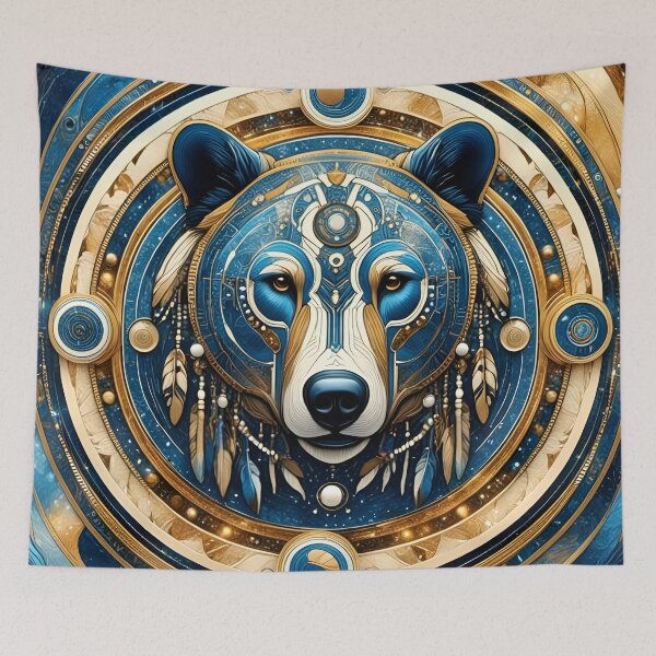 Item preview, Sacred Bear Mandala Art - Woven Traditions Vol (5) designed and sold by JJArtCreations.