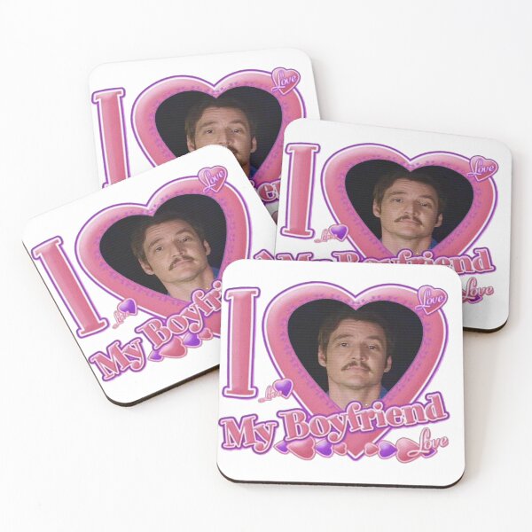 Item preview, I Love my Boyfriend Javier Peña designed and sold by pascalprints.
