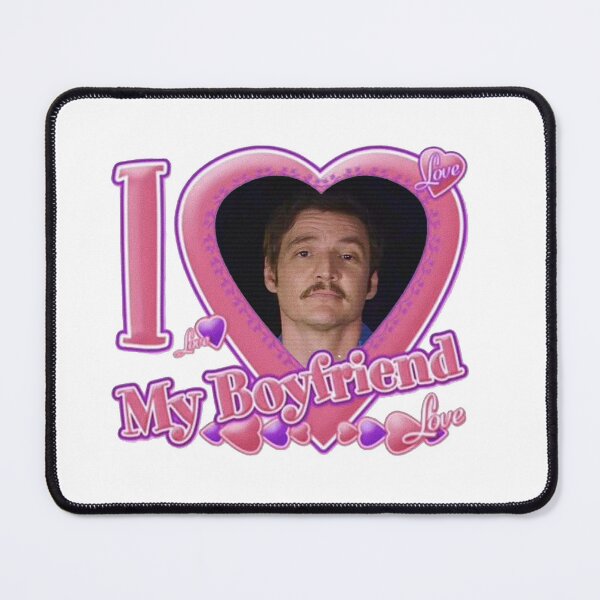 Item preview, I Love my Boyfriend Javier Peña designed and sold by pascalprints.