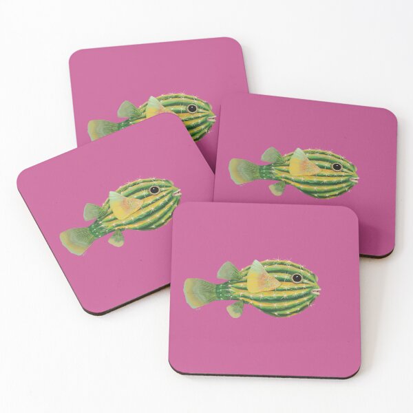 Item preview, Porcupine Puffer, Barrel Cactus designed and sold by lspitz219.