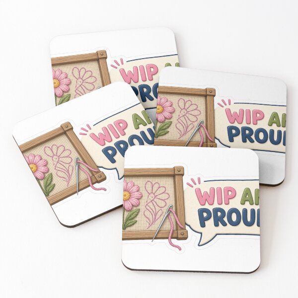Item preview, WIP and Proud Needlepoint designed and sold by Freckled-Monkey.