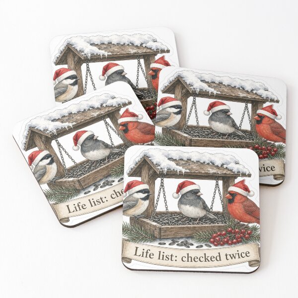 Item preview, Life List Checked Twice Christmas Birds designed and sold by Freckled-Monkey.