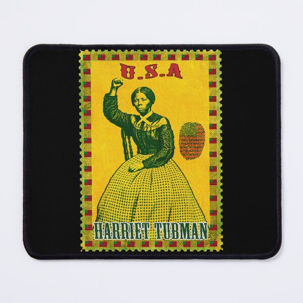 Item preview, Harriet Tubman Vintage Postage Stamp | USA African American Flag Black History Art designed and sold by Youngkev-arts.
