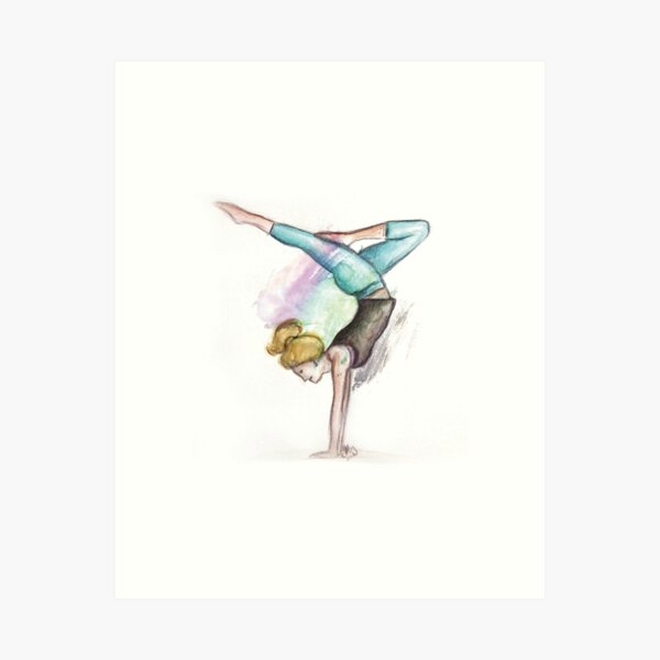 Yoga Series 4 Art Print