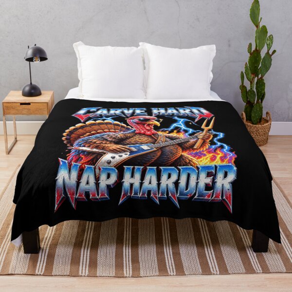 Item preview, Funny Carve Hard Nap Harder Thanksgiving Turkey designed and sold by elderberry.