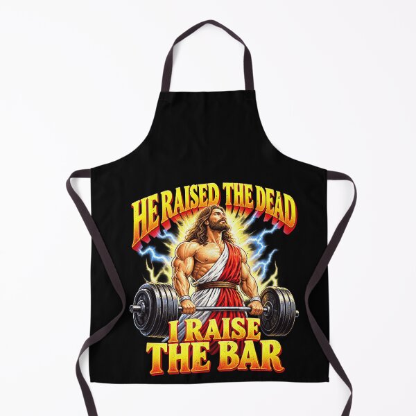 Item preview, He Raised the Dead, I Raise the Bar: Lifting Joke designed and sold by elderberry.