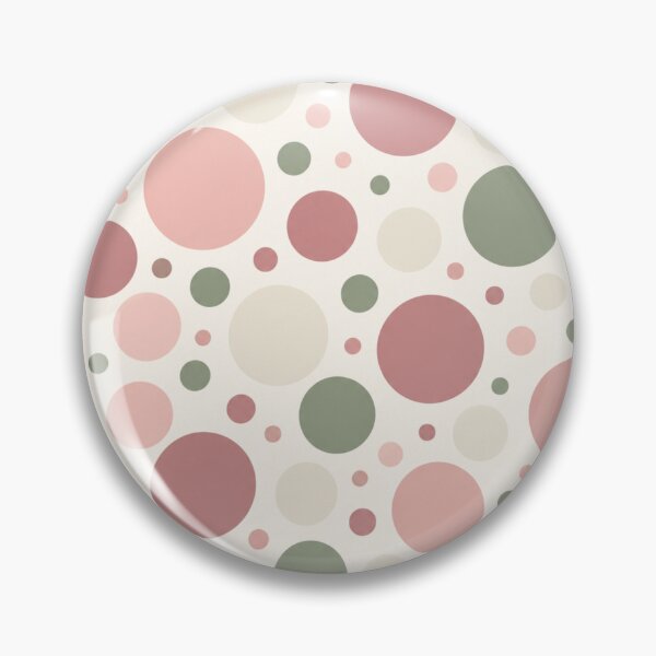 Item preview, Sage Green Dusty Rose Pink Polka Dots Seamless Pattern designed and sold by Shivora Studio.