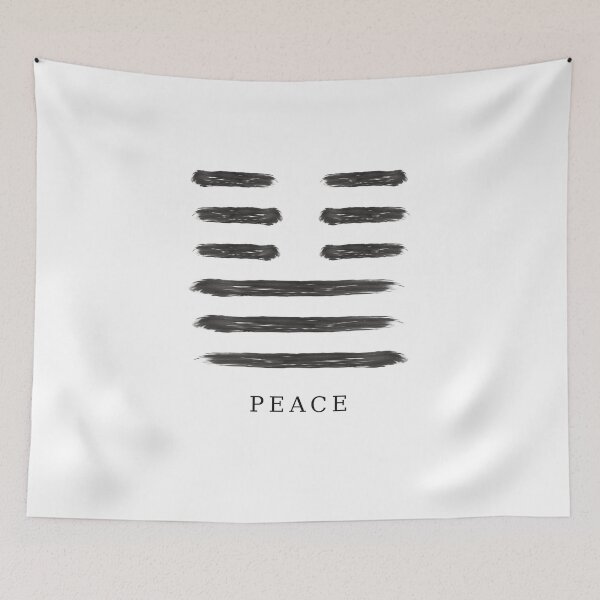 Item preview, I Ching Hexagram 11 – Peace, Tai Brush Art designed and sold by SignalArchitect.