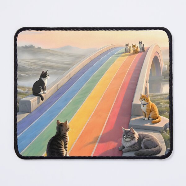 Item preview, Rainbow Bridge Cats designed and sold by Sybille-Yates.
